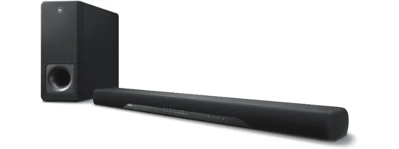 Yamaha YAS-207BL soundbar for 65 inch TV