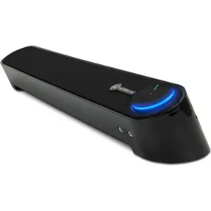 GOgroove Computer Speaker Mini Soundbar Soundbar For Low Volume